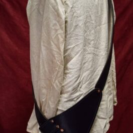 a white shirt with a Pirate Baldric Style 2 on top of it.