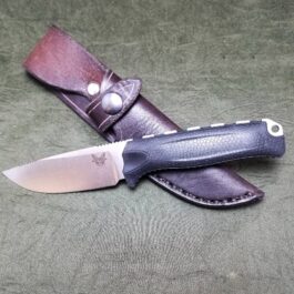 Handmade Leather Sheath for the Benchmade Flyway - Grommet's Leathercraft