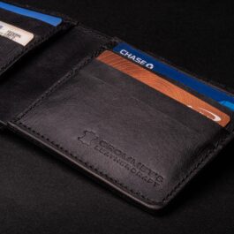 Minimalist Front Pocket Wallet - Grommet's Leathercraft