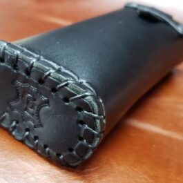 Handmade Leather Glasses Case - Grommet's Leathercraft