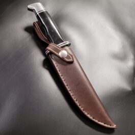 Handmade Leather Sheath for the Benchmade Anonimus - Grommet's