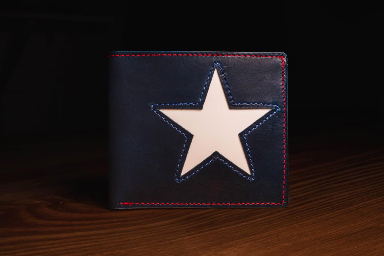  moonster Leather Wallets for Women, Handmade Womens